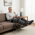 Masseur de Compression pour Jambes – Soulagement Musculaire avec Chaleur Aosom