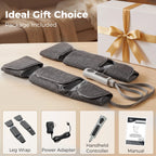 Masseur de Compression pour Jambes – Soulagement Musculaire avec Chaleur Aosom