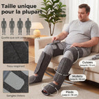 Masseur de Compression pour Jambes – Soulagement Musculaire avec Chaleur Aosom